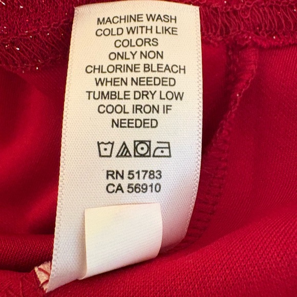 Red Sparkly Sleeveless Top NWT Size XL - Picture 6 of 9